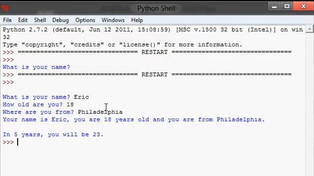 #5 - How to Write/Save Programs in Python смотреть онлайн