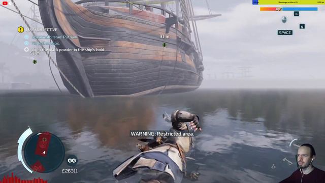 БОСТОНСЬКЕ ЧАЮВАННЯ КОНОРА ➤ ASSASSIN'S CREED 3 REMASTERED➤ Проходження #3 Частина (українською) смотреть онлайн