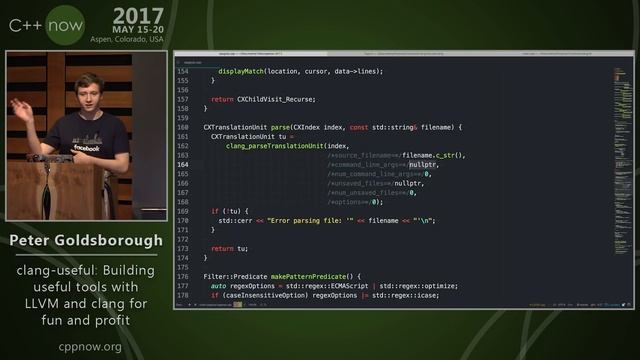 P. Goldsborough “clang-useful: Building useful tools with LLVM and clang for fun and profit" смотреть онлайн