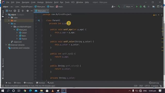 java getters and setters method in inheritance ?How do you write an array getter and setter in Java смотреть онлайн