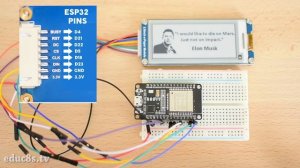 ESP32 E-Paper Display Review ( Waveshare 2.9")