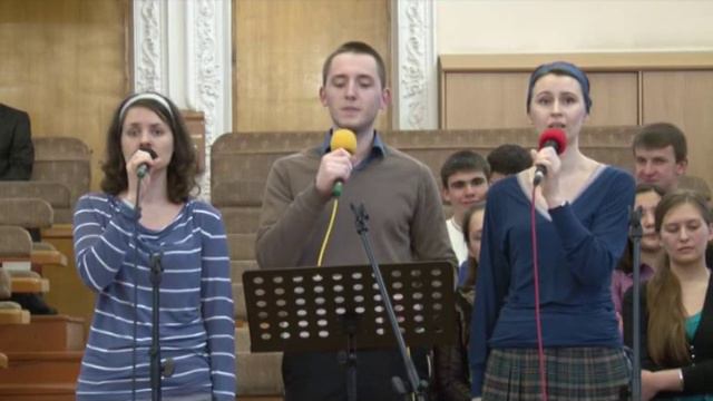 трио "Не ошибись в выборе пути" 23 02 14 г. ц.Голгофа г.Алматы смотреть онлайн