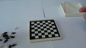 Шахматы походные карманные! Ленинград! СССР! Штырьковые!