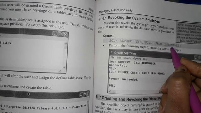 Grant,Revoke,Commit,Revoke Commands смотреть онлайн
