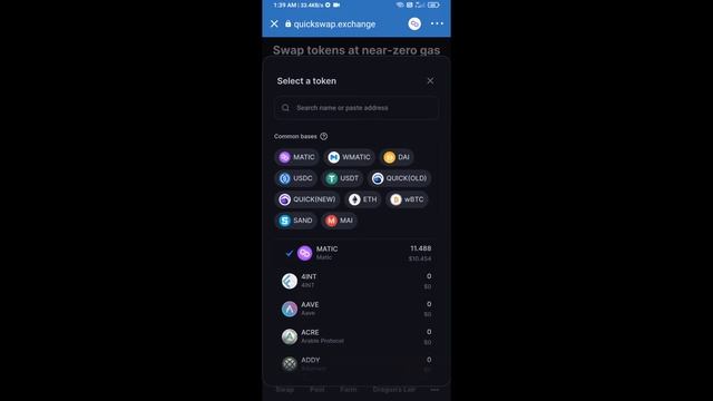 How to Buy Aavegotchi Token (GHST) Using MATIC and Quickswap On Trust Wallet смотреть онлайн