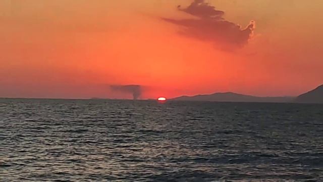 Абхазия.Гагры. Заход солнца за считанные минуты. смотреть онлайн