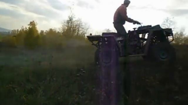 Самодельный квадроцикл из Новокузнецка смотреть онлайн