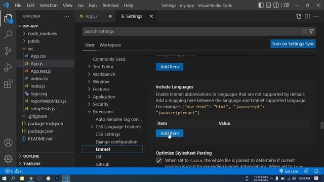 Emmet not working in visual studio code while installing react | Emmet solution смотреть онлайн