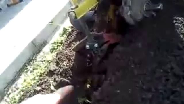 Траншеекопатель для мотоблока Нева смотреть онлайн