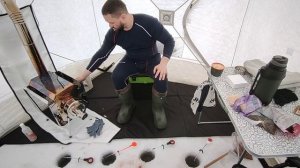 Зимняя рыбалка 2024. Печь пошехонка турист 25л.