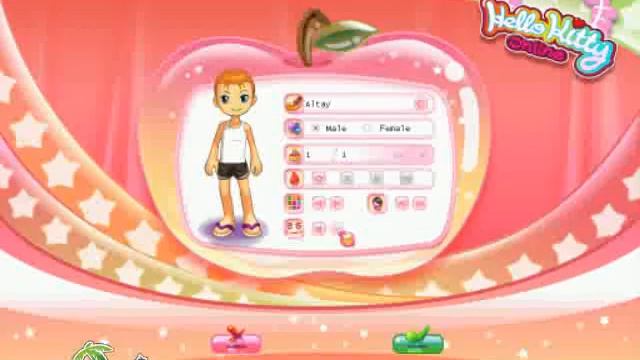 Hello Kitty Online Character Creation смотреть онлайн