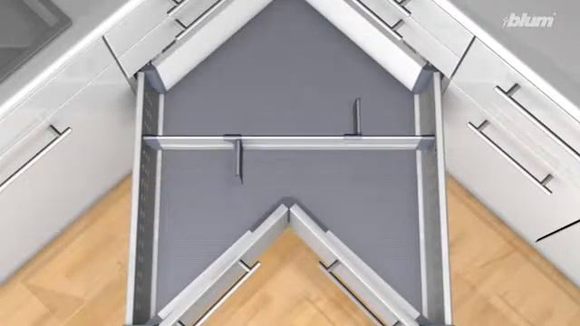 Удобные кухонные механизмы Blum смотреть онлайн