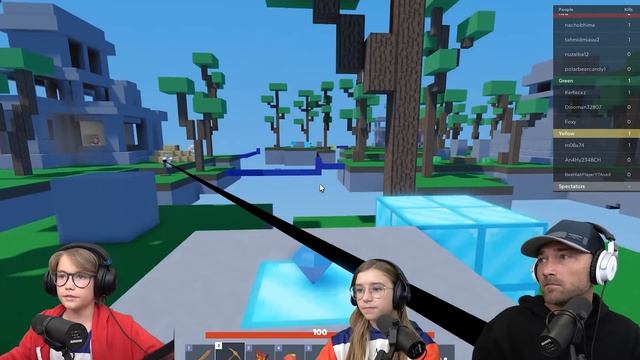 The CRAZIEST BedWars FAMILY Team UP!! Does The Sopo Squad Pull It Off? *Roblox Bed Wars* смотреть онлайн