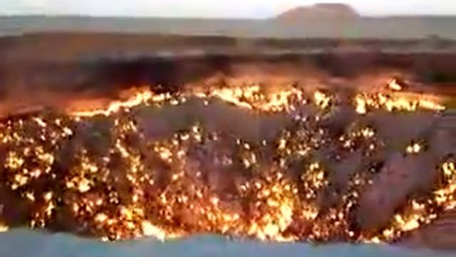 Врата Ада -- газовый кратер в Туркменистане смотреть онлайн