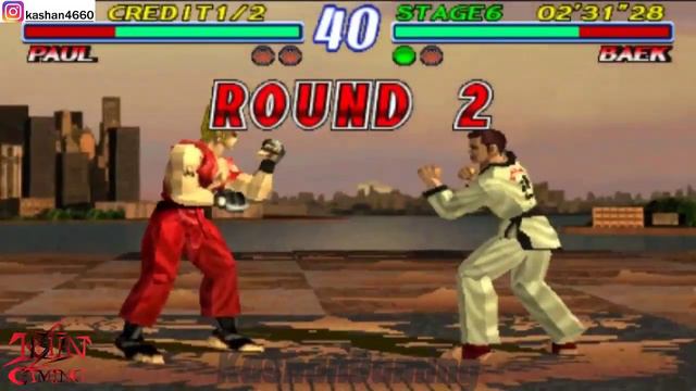 [TAS] Baek With King's Moves Gameplay - Tekken 2 (Arcade Version) (Requested)