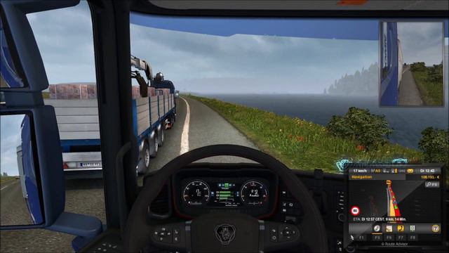 Euro Truck Simulator 2 (1.31.2.6s) - Berlin Map (Beta) 1.18.1 - es geht weiter in Berlin смотреть онлайн