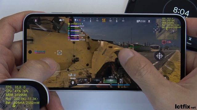 Samsung Galaxy S23 FE Call of Duty Warzone Mobile Gaming | Exynos 2200, 120Hz Display смотреть онлайн