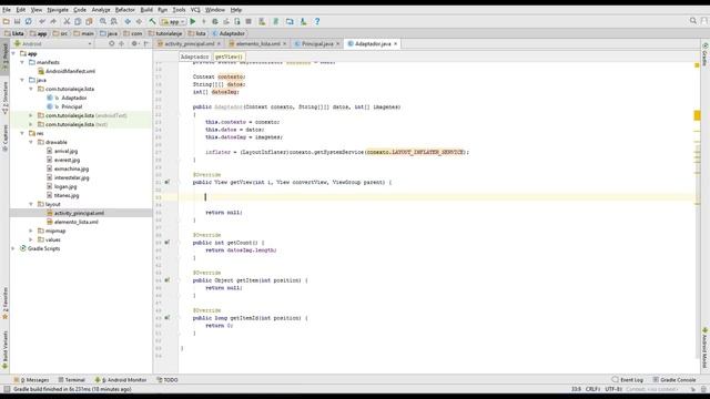 Tutorial Android - Crear ListView Personalizado смотреть онлайн