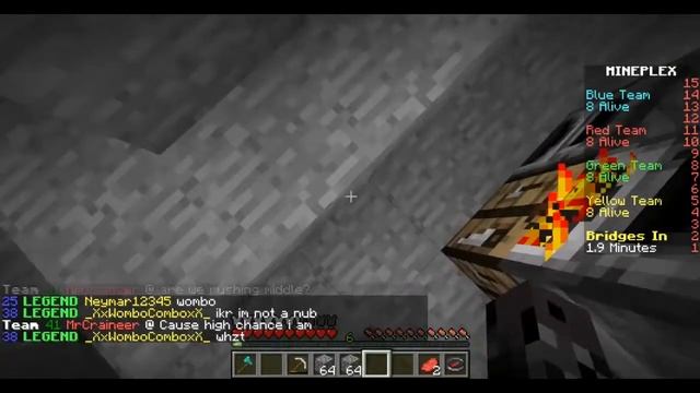 Minecraft Mineplex Bridges (Tutorial on Berserker Kit) смотреть онлайн