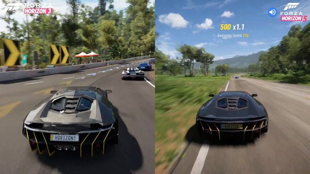 Forza Horizon 3 VS Forza Horizon 5 | Direct comparison | ✨10-Year Anniversary✨ Origins Story | XSX🎮 смотреть онлайн