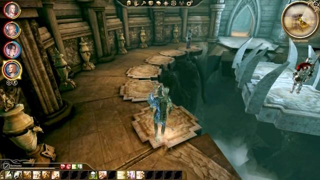 Как пройти мост в Храме Андрасте? (Испытание Перчатки) - Dragon Age Origins смотреть онлайн