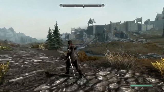 TES V: Skyrim ➤ Прохождение #2 ➤ Ветреный Пик и Бой с Мирмулниром смотреть онлайн