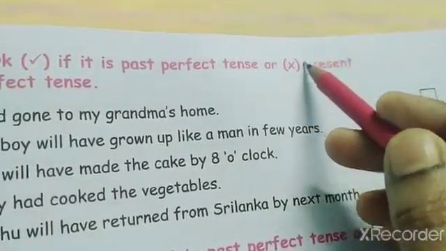 Future perfect tense/5th std/English/Term-3 смотреть онлайн
