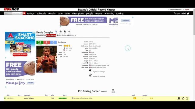 AUSTIN AMMO WILLIAMS VS DENIS DOUGLIN (WHO WINS?) смотреть онлайн