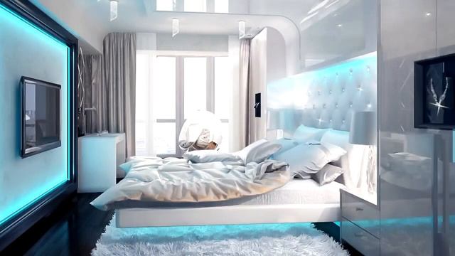 Белая спальня Светлый и белый интерьер – лучший цвет для спальни смотреть онлайн