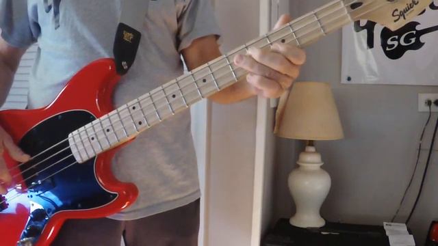 Sentell Pickup--Squier Bronco/Mustang Bass Guitar + Drums Only--Cream--Sitting On Top Of The World смотреть онлайн