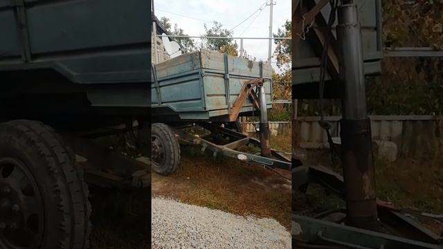 Гидроцилиндр 2птс4 на одноосном прицепе смотреть онлайн