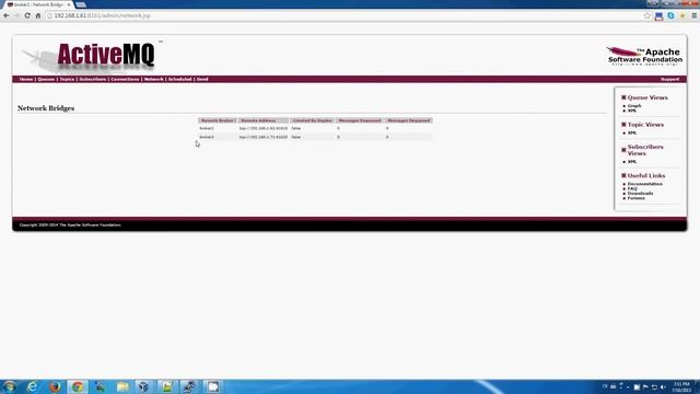 Apache ActiveMQ Administration demo смотреть онлайн