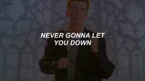 never gonna give you up // rick astley lyrics