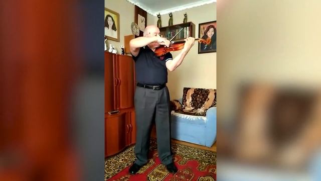 Рустам Лазимов - скрипка-соло. Из серии "Домашние концерты" смотреть онлайн