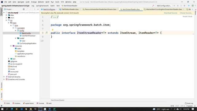 ?Dumping data from CSV to MYSQL using Spring Boot Batch |Spring batch Tutorial step by step in Hind смотреть онлайн