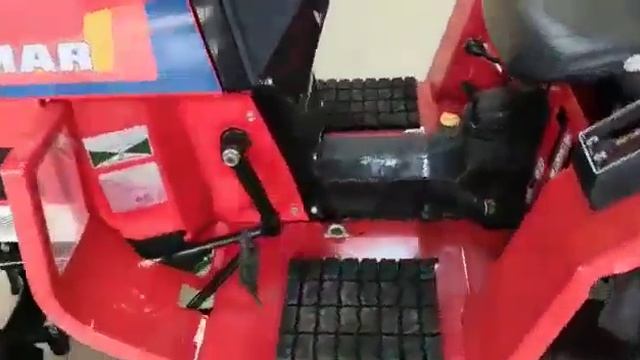 Японский БУ мини-трактор YANMAR F165 смотреть онлайн