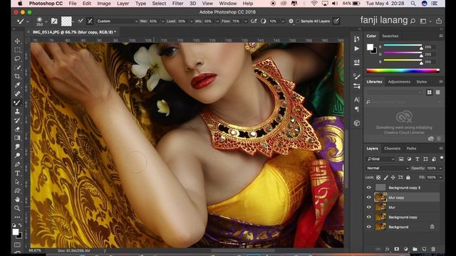 RETOUCH CONCEPTUAL PORTRAIT PHOTO EDITING | ADOBE PHOTOSHOP смотреть онлайн