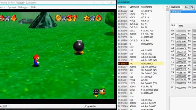 PJ64 Debugger Example смотреть онлайн