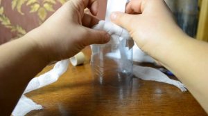 Корона из пластиковой бутылки для сохранения швов при купировании ушей цвергпинчера (добермана)