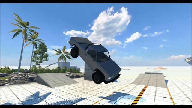 BeamNG DRIVE Alpha - Crashes #3 [Full HD/HQ] - Epic - смотреть онлайн