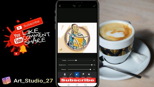 Уроки фотошопа в Программе PicsArt /PhotoshopTutorial /PicsArt Editing Tutorial смотреть онлайн