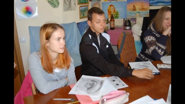 Курс "Портрет". Отзывы и фотоотчет. Художественная студия Viki-ART смотреть онлайн