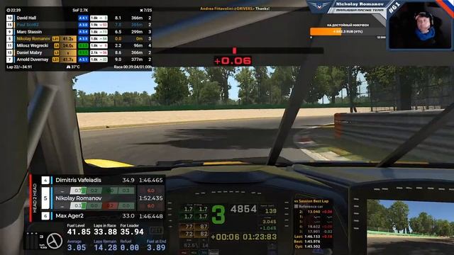 LeMans vs IMSA - GTE в Monze - Iracing - гонка сезона IMSA смотреть онлайн