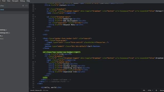 Web Design With Bootstrap - Bootstrap Navbar смотреть онлайн