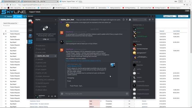 Skyline Game Engine - Finding help and reporting bugs смотреть онлайн