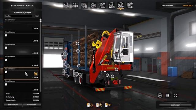 [ETS2 v1.36] Scania RJL Rigid Forest Parts Addon смотреть онлайн