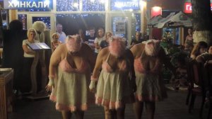 Шоу балет толстушек "Дюймовочки" в кафе НАНА