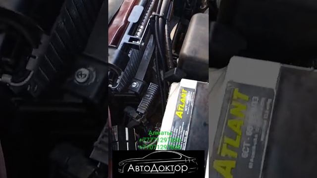 Toyota Camry v10 3.0l переделка с гидромуфты на электровентелятор В АЛМАТЫ РЕМОНТ ЭЛЕКТРИКИ смотреть онлайн