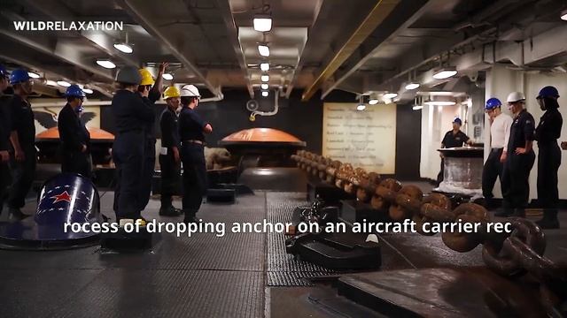 This USS Gerald R Ford's Anchor Drop Leaves Everyone in Awe! смотреть онлайн