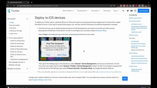 Установка и настройка Flutter 3.0, Android Studio и xCode на Mac OSx с чипами M1 и M2 смотреть онлайн